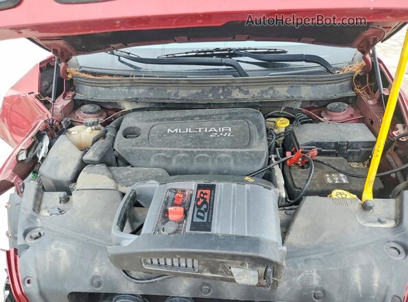 1C4PJMDB7GW314993 2016 JEEP CHEROKEE Красный Вид подкапотного пространства