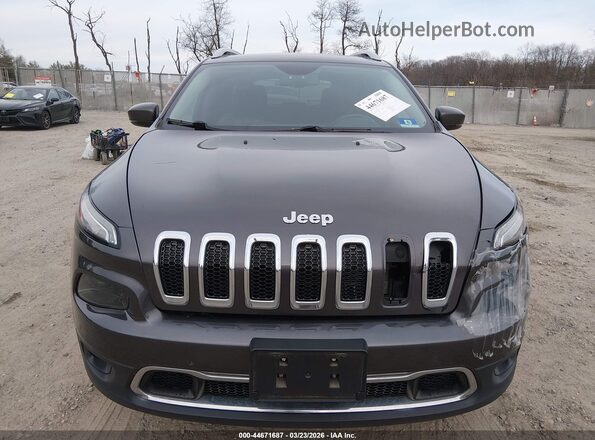 1C4PJMDB9JD551200 2018 JEEP CHEROKEE Серый Вид щитка приборов