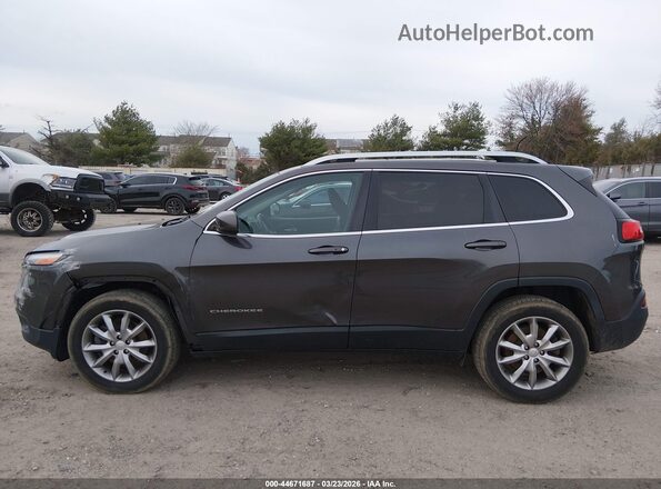 1C4PJMDB9JD551200 2018 JEEP CHEROKEE Серый Панорамный вид салона 360°