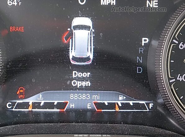 1C4PJMDB9JD551200 2018 JEEP CHEROKEE Серый 
