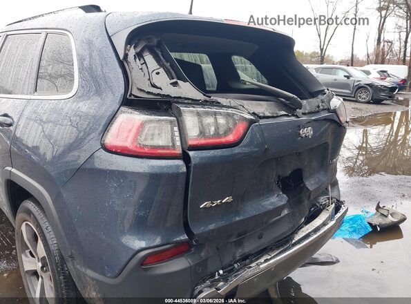 1C4PJMDN5LD618369 2020 JEEP CHEROKEE Синий Вид спереди