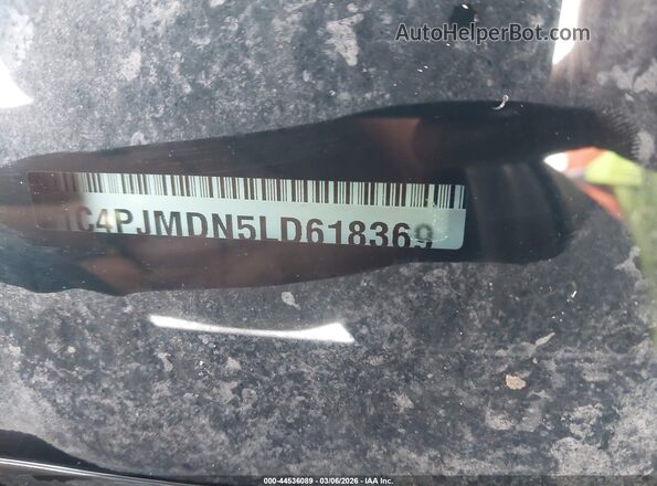 1C4PJMDN5LD618369 2020 JEEP CHEROKEE Синий 