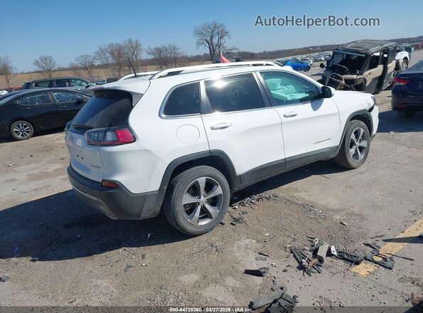 1C4PJMDNXLD557519 2020 JEEP CHEROKEE Белый Задняя правая четверть