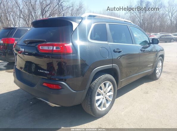 1C4PJMDS6GW174516 2016 JEEP CHEROKEE Black Rear right