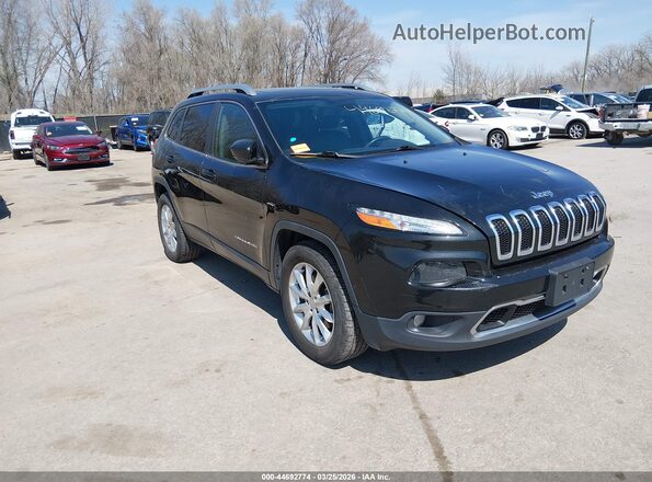 1C4PJMDS6GW174516 2016 JEEP CHEROKEE Black Front right