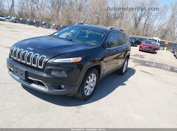 1C4PJMDS6GW174516 2016 JEEP CHEROKEE Black Front left