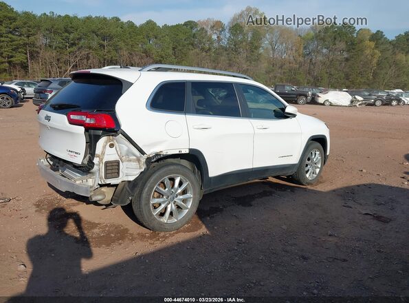 1C4PJMDS8GW227698 2016 JEEP CHEROKEE Белый Задняя правая четверть