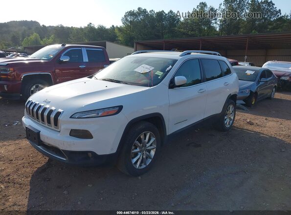 1C4PJMDS8GW227698 2016 JEEP CHEROKEE Белый Передняя левая четверть