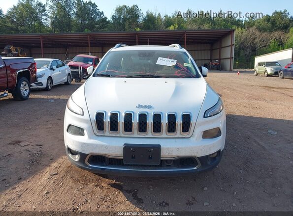 1C4PJMDS8GW227698 2016 JEEP CHEROKEE Белый Вид задней части салона