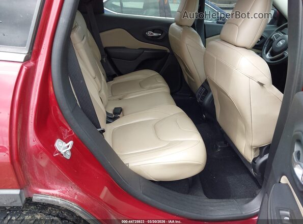 1C4PJMDSXGW169366 2016 JEEP CHEROKEE Бордовый Вид наклейки с VIN-кодом