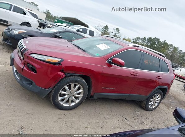1C4PJMDSXGW169366 2016 JEEP CHEROKEE Бордовый Панорамный вид салона 360°