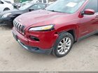 2016 Jeep Cherokee Limited Бордовый vin: 1C4PJMDSXGW169366
