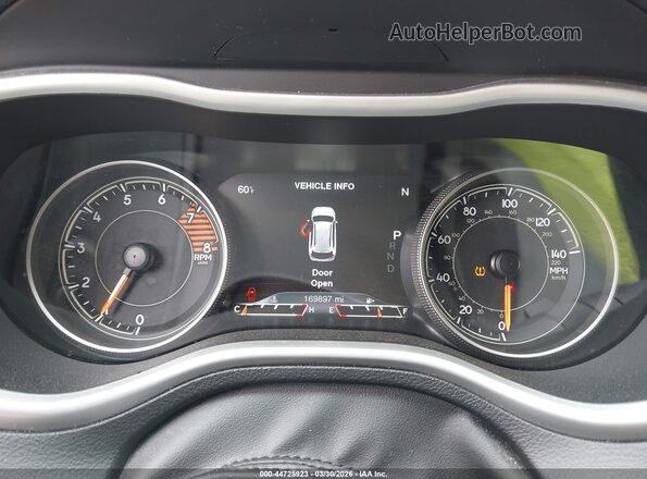 1C4PJMDSXGW169366 2016 JEEP CHEROKEE Бордовый Вид задних сидений