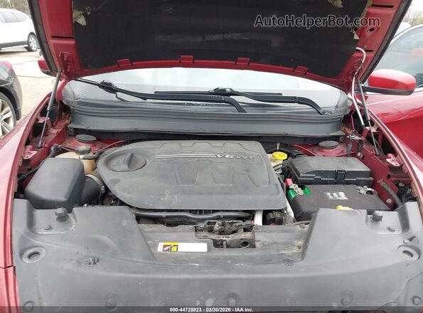1C4PJMDSXGW169366 2016 JEEP CHEROKEE Бордовый Вид сзади