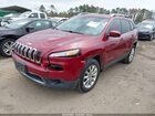 2016 Jeep Cherokee Limited Бордовый vin: 1C4PJMDSXGW169366