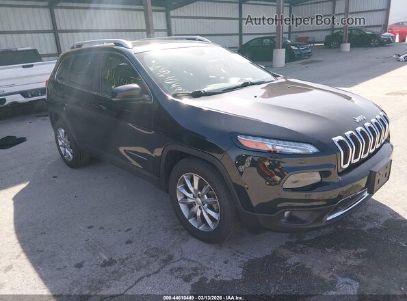 1C4PJMDX0JD515181 2018 JEEP CHEROKEE Черный Передняя правая четверть
