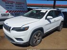2019 Jeep Cherokee Limited 4x4 White vin: 1C4PJMDX0KD136702