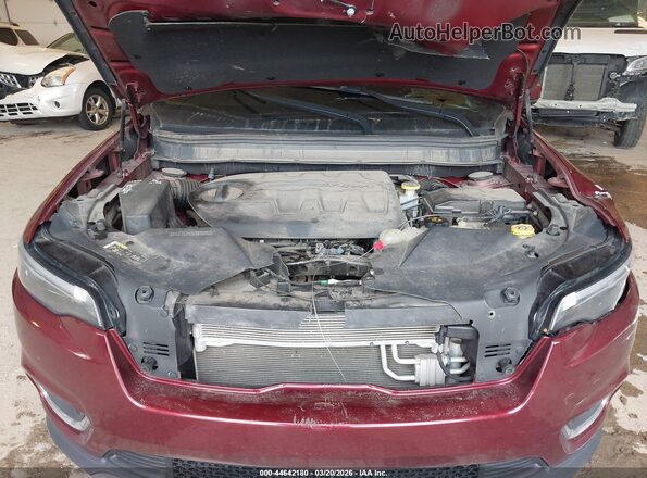 1C4PJMDX2KD230032 2019 JEEP CHEROKEE Красный Вид сзади