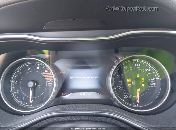 1C4PJMDX6KD240370 2019 JEEP CHEROKEE Серый Вид задних сидений