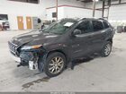 2018 Jeep Cherokee Limited 4x4 Серый vin: 1C4PJMDX8JD522198