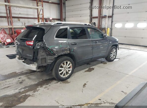 1C4PJMDX8JD522198 2018 JEEP CHEROKEE Серый Задняя правая четверть