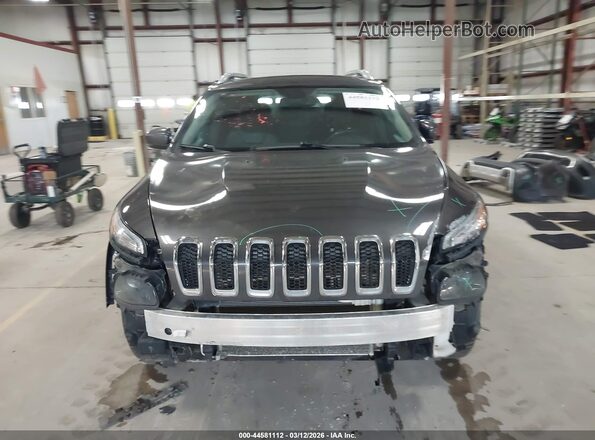 1C4PJMDX8JD522198 2018 JEEP CHEROKEE Серый Вид задней части салона