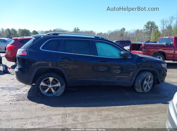 1C4PJMDX8LD505470 2020 JEEP CHEROKEE Черный Вид задней части салона