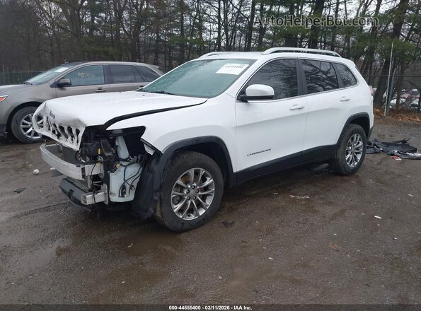 1C4PJMLB0KD237499 2019 JEEP CHEROKEE Белый Передняя левая четверть