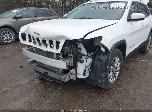 1C4PJMLB0KD237499 2019 JEEP CHEROKEE Белый Вид спереди