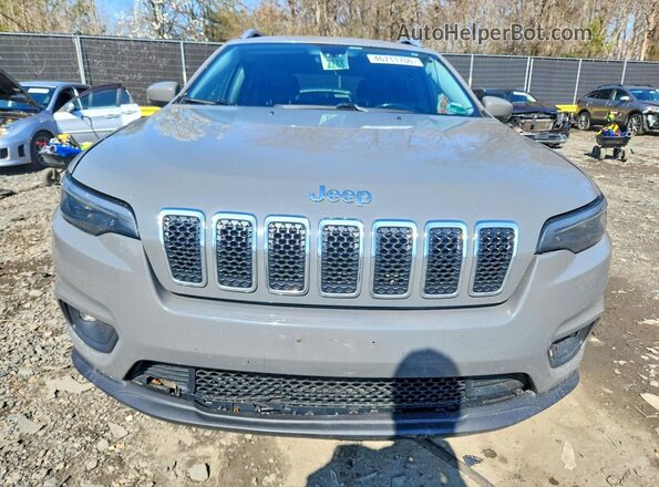 1C4PJMLB1KD352063 2019 JEEP CHEROKEE Серый Вид спереди