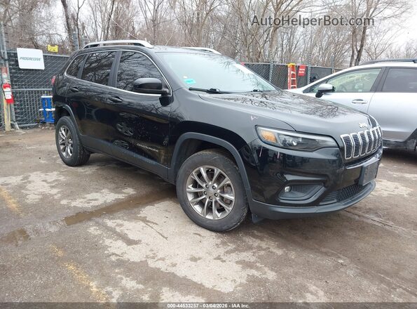 1C4PJMLB2KD398159 2019 JEEP CHEROKEE Черный Передняя правая четверть
