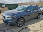 2019 Jeep Cherokee Latitude Plus Синий vin: 1C4PJMLB6KD404982