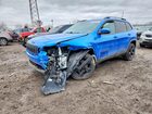 2021 Jeep Cherokee Latitude Plus Blue vin: 1C4PJMLB9MD148338