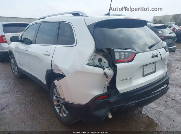 1C4PJMLBXKD474940 2019 JEEP CHEROKEE Белый Задняя левая четверть