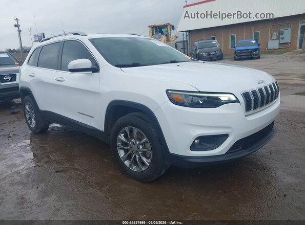 1C4PJMLBXKD474940 2019 JEEP CHEROKEE Белый Передняя правая четверть