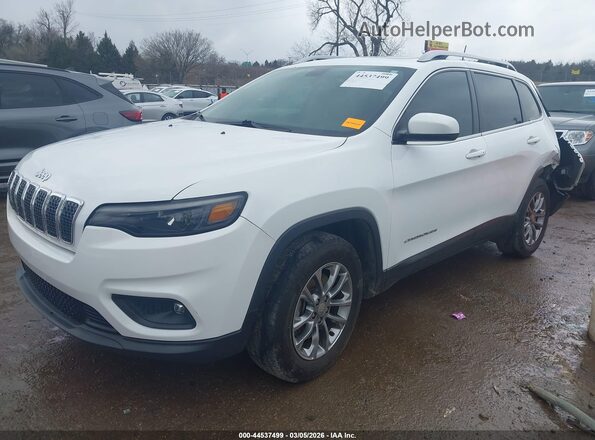 1C4PJMLBXKD474940 2019 JEEP CHEROKEE Белый Передняя левая четверть