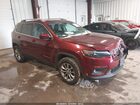 2019 Jeep Cherokee Latitude Plus 4x4 Red vin: 1C4PJMLN1KD224447