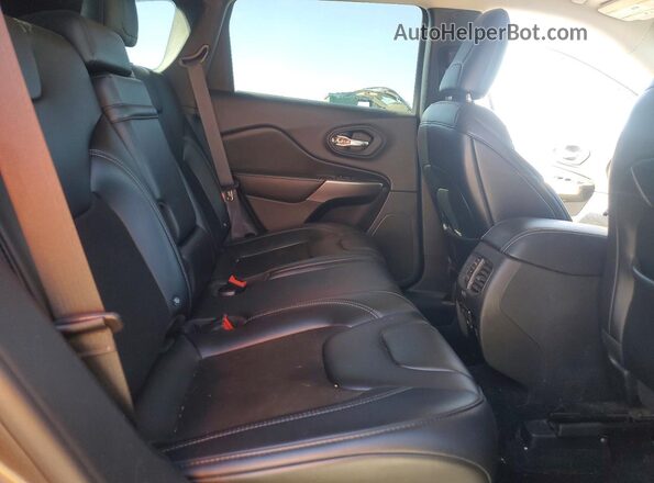 1C4PJMLNXKD211017 2019 JEEP CHEROKEE Gray Vista interior trasera