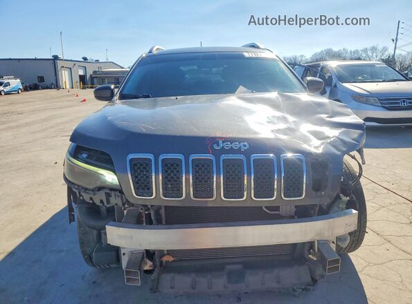 1C4PJMLNXKD211017 2019 JEEP CHEROKEE Gray Vista frontal