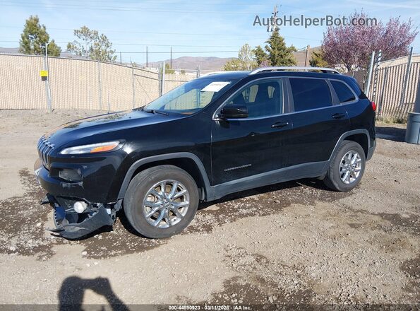 1C4PJMLX8JD604143 2018 JEEP CHEROKEE Черный Передняя левая четверть