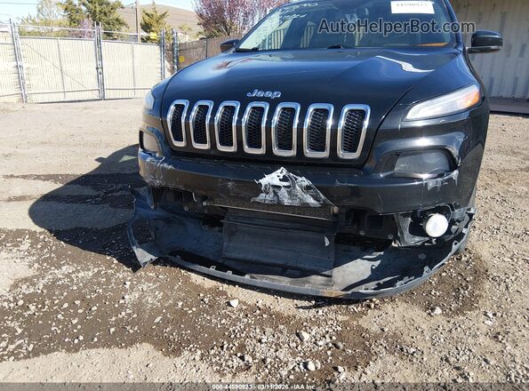 1C4PJMLX8JD604143 2018 JEEP CHEROKEE Черный Вид спереди