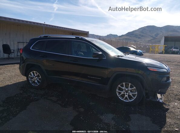 1C4PJMLX8JD604143 2018 JEEP CHEROKEE Черный Панорамный вид салона 360°