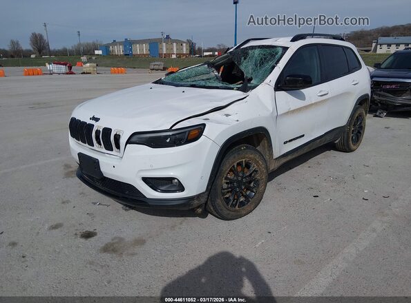 1C4PJMMB6PD113095 2023 JEEP CHEROKEE Белый Передняя левая четверть