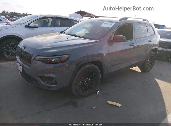 1C4PJMMB7PD113784 2023 JEEP CHEROKEE Gray წინა მარცხენა ხედი სამი მეოთხედიდან