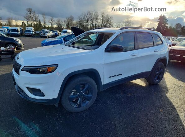 1C4PJMMB8PD103698 2023 JEEP CHEROKEE White წინა მარცხენა ხედი სამი მეოთხედიდან