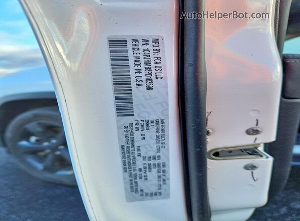 1C4PJMMB8PD103698 2023 JEEP CHEROKEE White VIN კოდის სტიკერის ხედი
