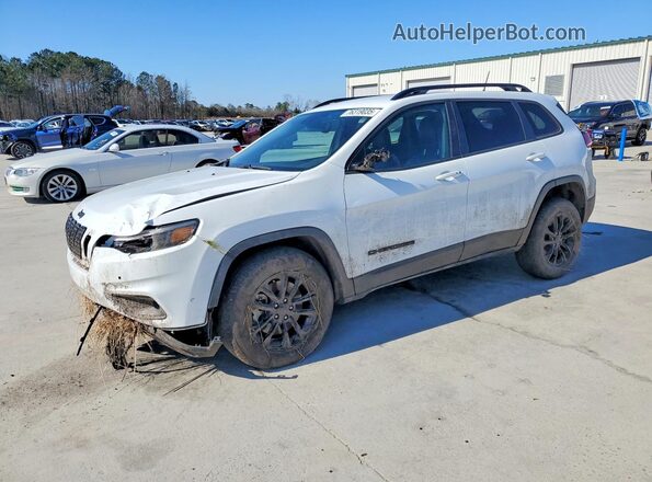 1C4PJMMBXPD111527 2023 JEEP CHEROKEE White წინა მარცხენა ხედი სამი მეოთხედიდან