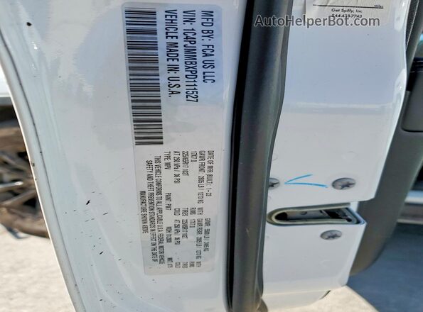 1C4PJMMBXPD111527 2023 JEEP CHEROKEE White ძრავის განყოფილების ხედი