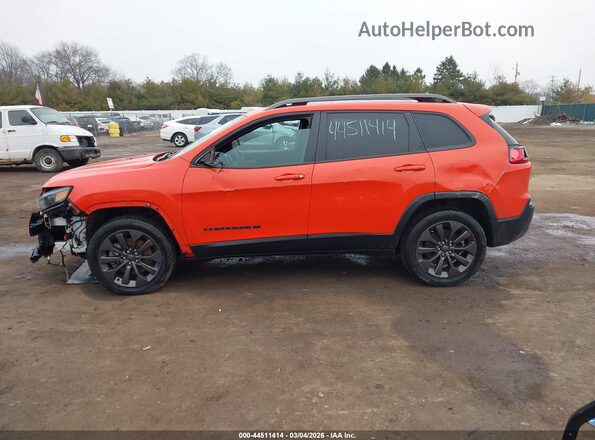 1C4PJMMX1MD217694 2021 JEEP CHEROKEE Оранжевый Панорамный вид салона 360°
