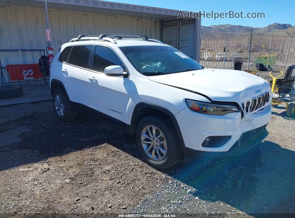 1C4PJMMX3MD222363 2021 JEEP CHEROKEE Белый Передняя правая четверть